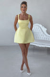 Sofie Mini Dress - Lemon