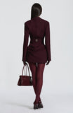 Susie Mini Dress - Plum