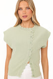 Mackie Knit Top - Sage