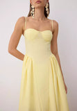 Trendyol Pink A-Line Poplin Woven Midi Dress