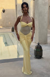 Vixen Maxi Dress - Lemon