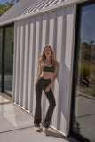 V-Waist Flare Legging