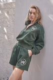 High-Waist Sweat Short