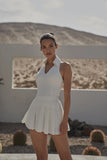 A-Line Pleated Skirt