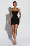 Yeona Mini Dress - Black